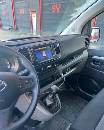 Toyota ProAce cena 64500 przebieg: 170082, rok produkcji 2018 z Knurów małe 301